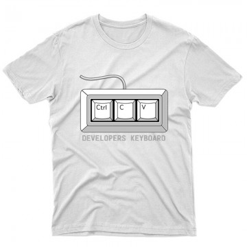 Developers keyboard Unisex Póló