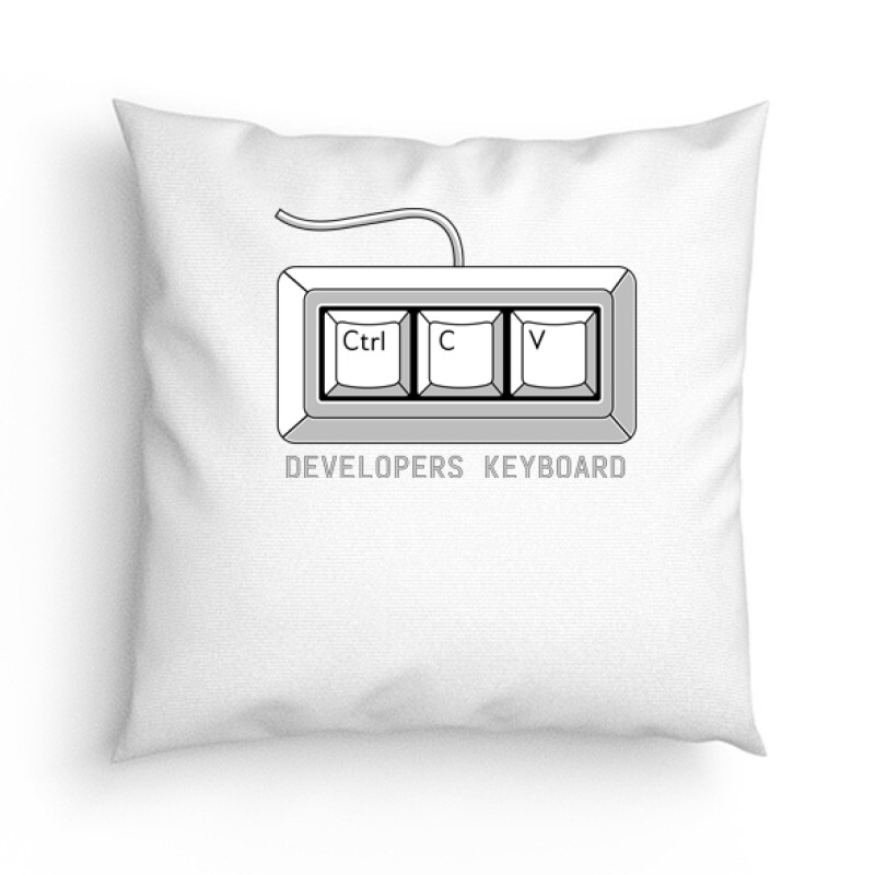 Developers keyboard Párna