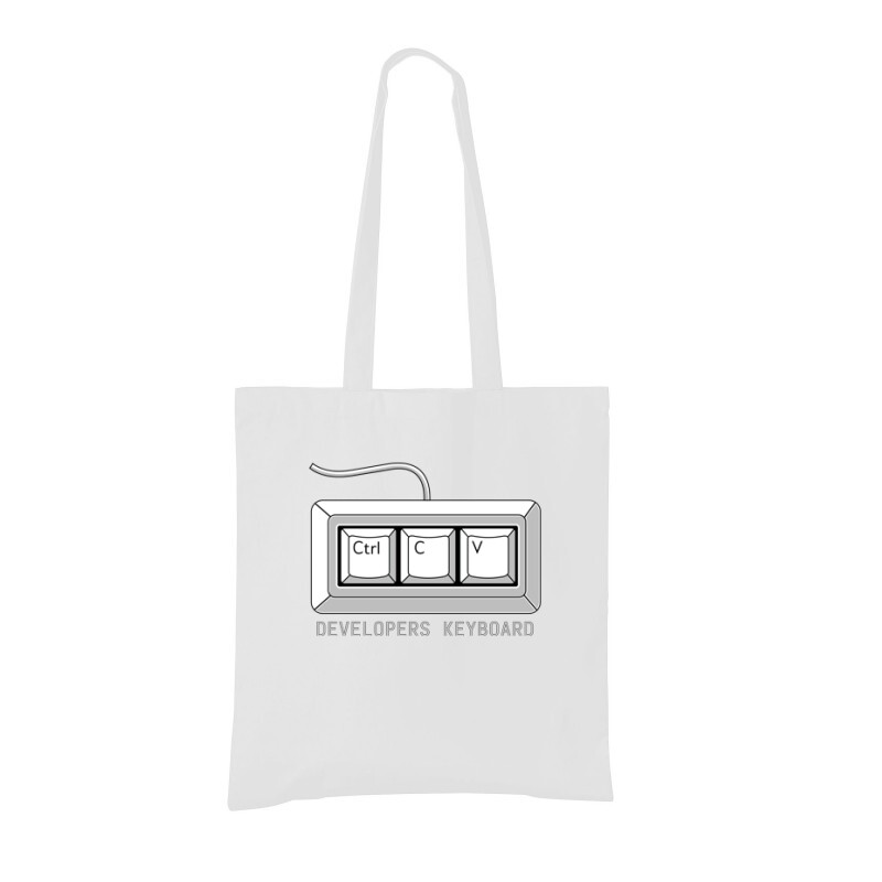 Developers keyboard Bevásárló Táska