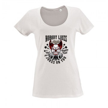 Nobody Likes (IT) Női O Nyakú Póló