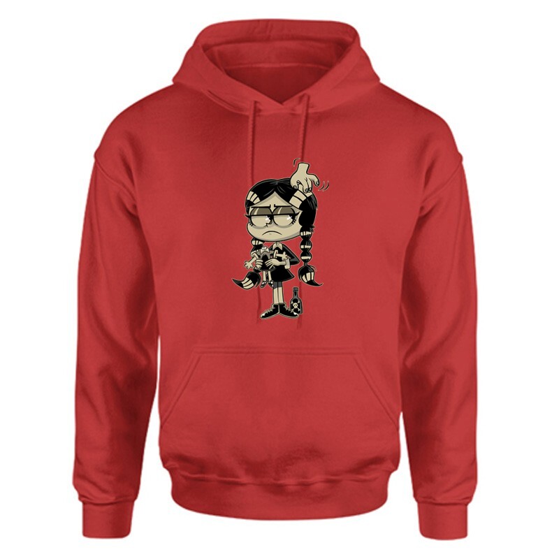 Wednesday Oldstyle Unisex Kapucnis Pulcsi