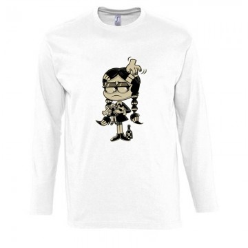 Wednesday Oldstyle Hosszú Ujjú Póló