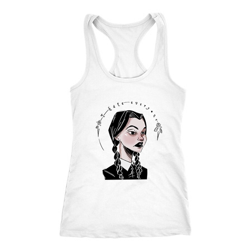 Wednesday - I hate Női Trikó