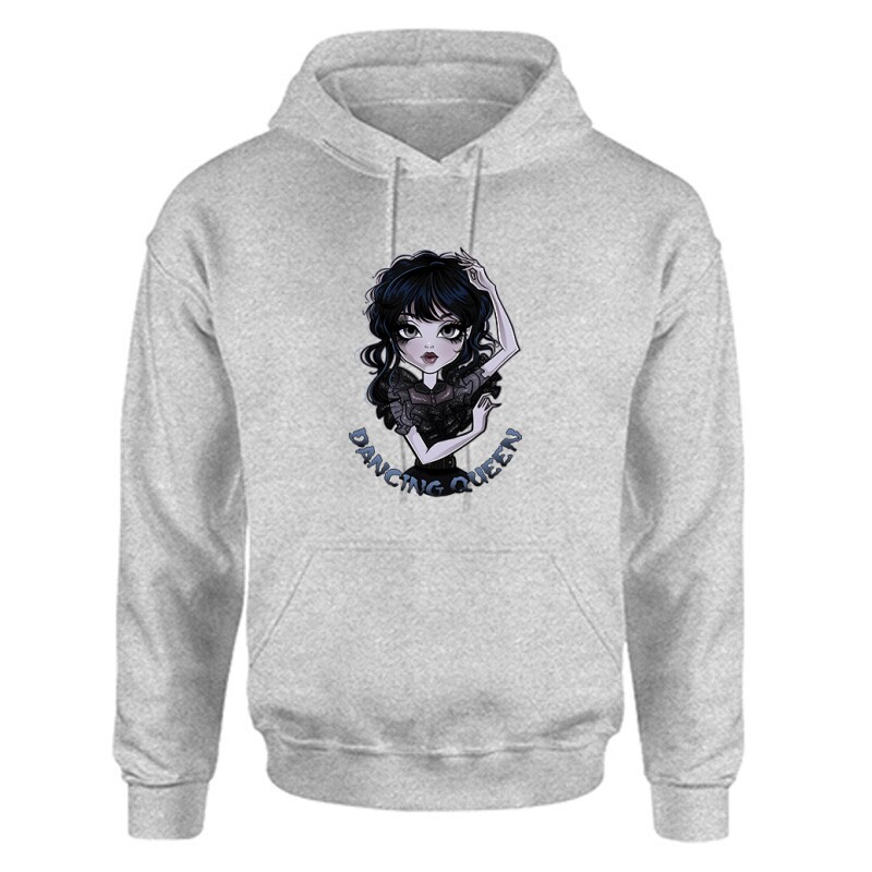 Wednesday Dancing Queen Unisex Kapucnis Pulcsi