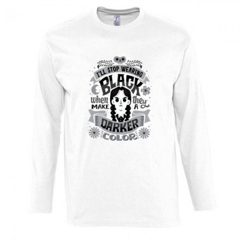 Wednesday Darker Color Hosszú Ujjú Póló