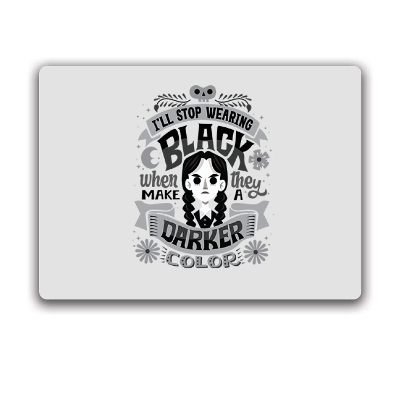 Wednesday Darker Color Egérpad