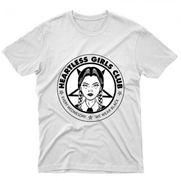 Wednesday Heartless Girl Club Unisex Póló