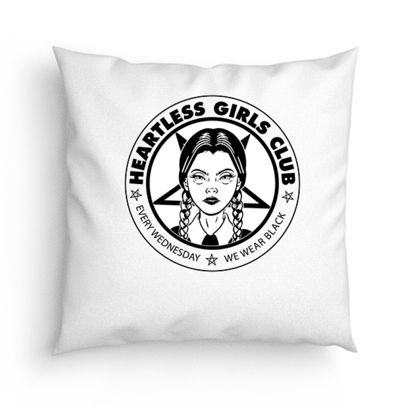 Wednesday Heartless Girl Club Párna