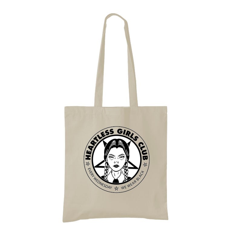 Wednesday Heartless Girl Club Bevásárló Táska