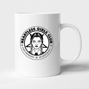 Wednesday Heartless Girl Club Bögre