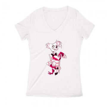 Angel Dust Női V Kivágott póló