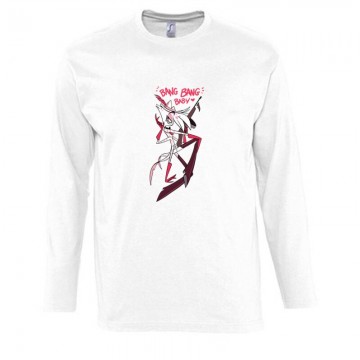Bang Bang Baby (Hazbin Hotel) Hosszú Ujjú Póló