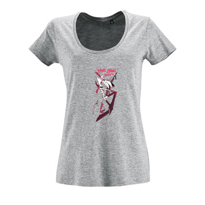 Bang Bang Baby (Hazbin Hotel) Női O Nyakú Póló