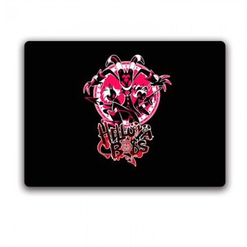Helluva Boss with logo Egérpad