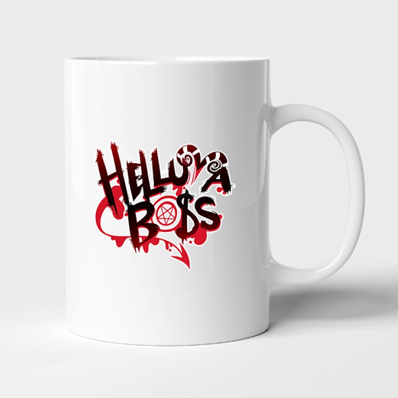 Helluva Boss Logo Bögre