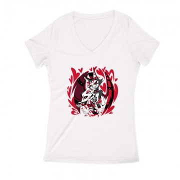 Huskerdust Valentine Női V Kivágott póló