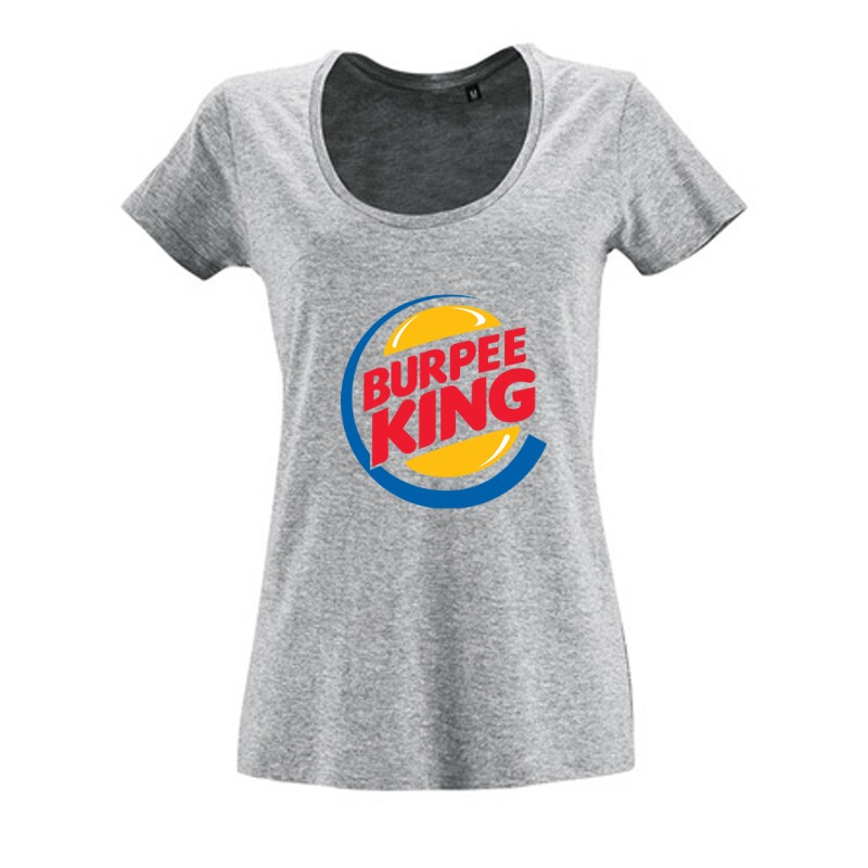 Burpee King Női O Nyakú Póló