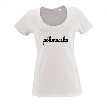 pókmacska Női O Nyakú Póló