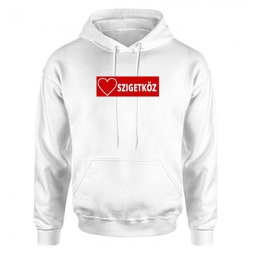 loveszigetköz Unisex Kapucnis Pulcsi