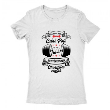 Csinipofi Crossfit Női Póló