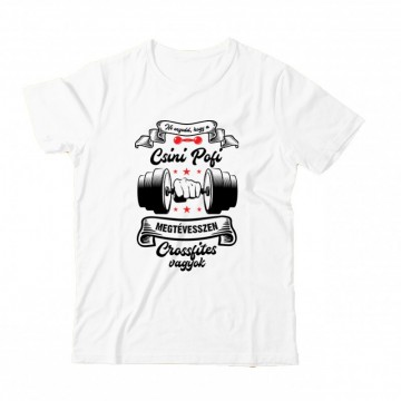 Csinipofi Crossfit Gyermek Póló