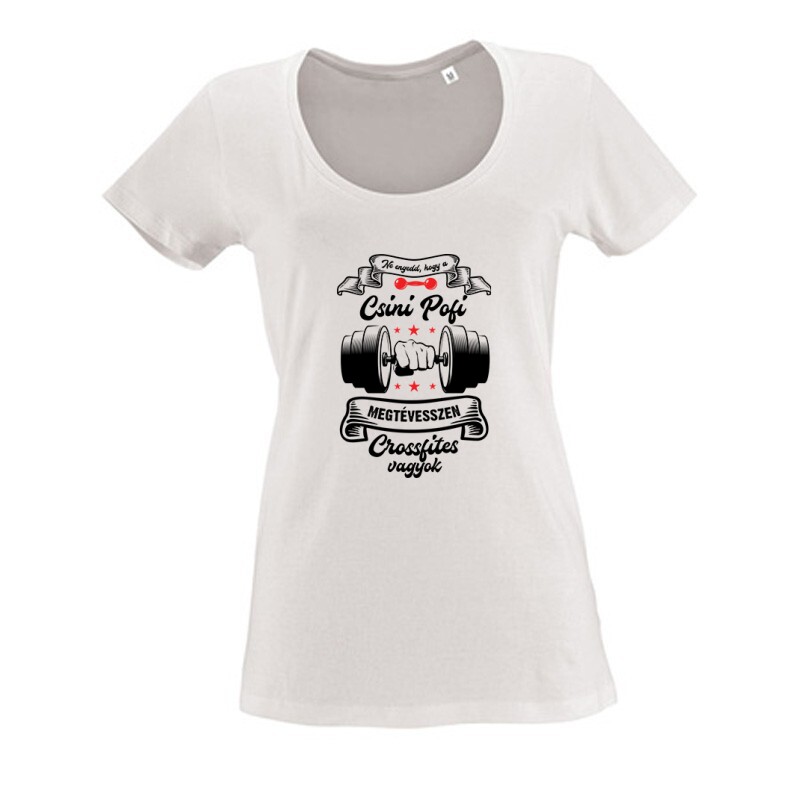 Csinipofi Crossfit Női O Nyakú Póló
