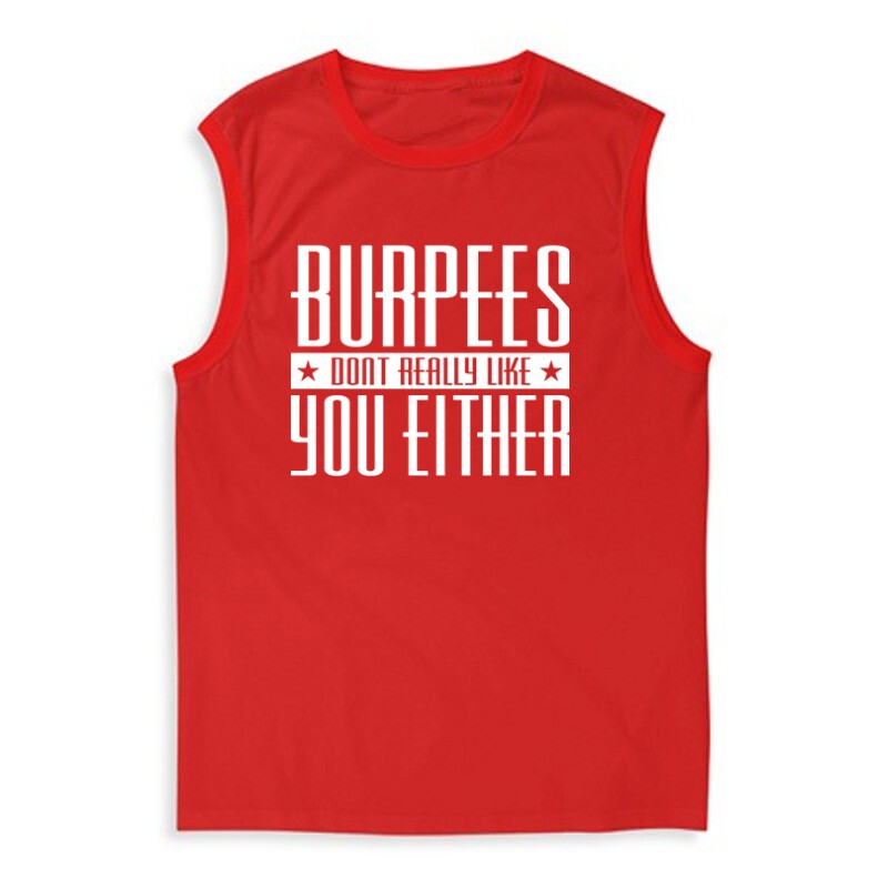 Burpees (Crossfit) Férfi Trikó