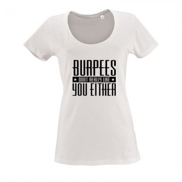 Burpees (Crossfit) Női O Nyakú Póló