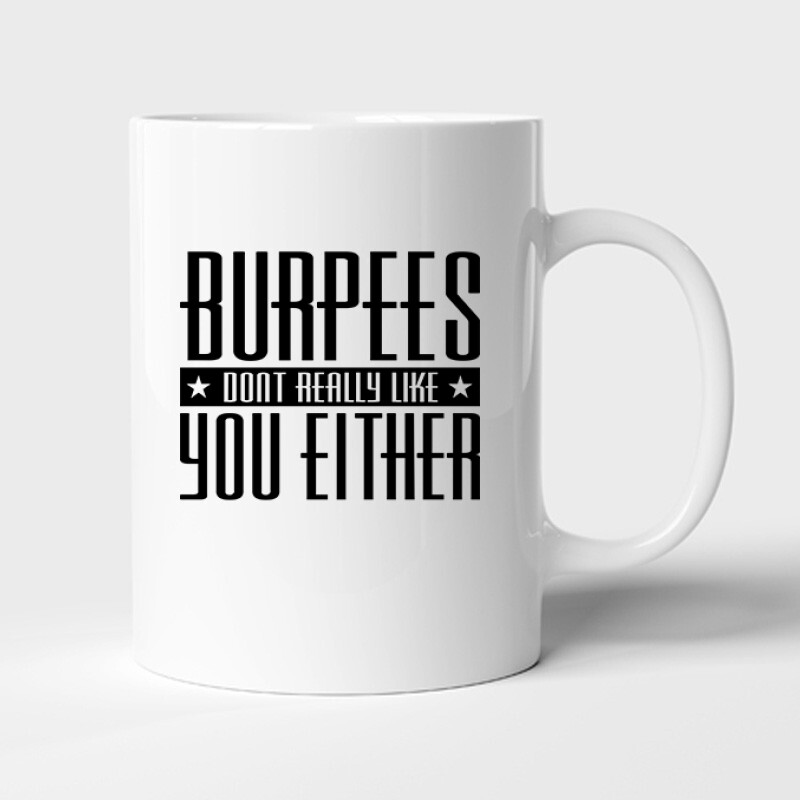 Burpees (Crossfit) Bögre