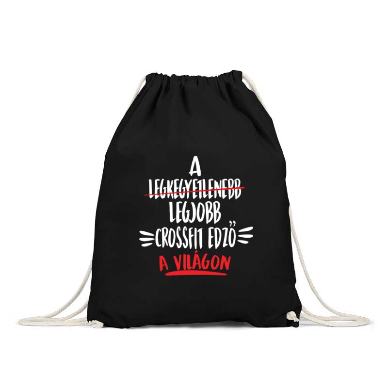 Legjobb Crossfit edző a világon Hátizsák