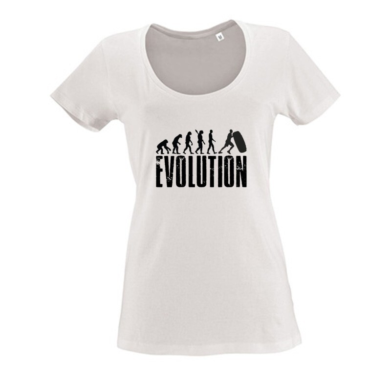 Crossfit evolution Női O Nyakú Póló