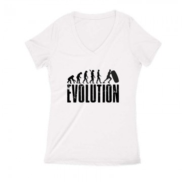 Crossfit evolution Női V Kivágott póló