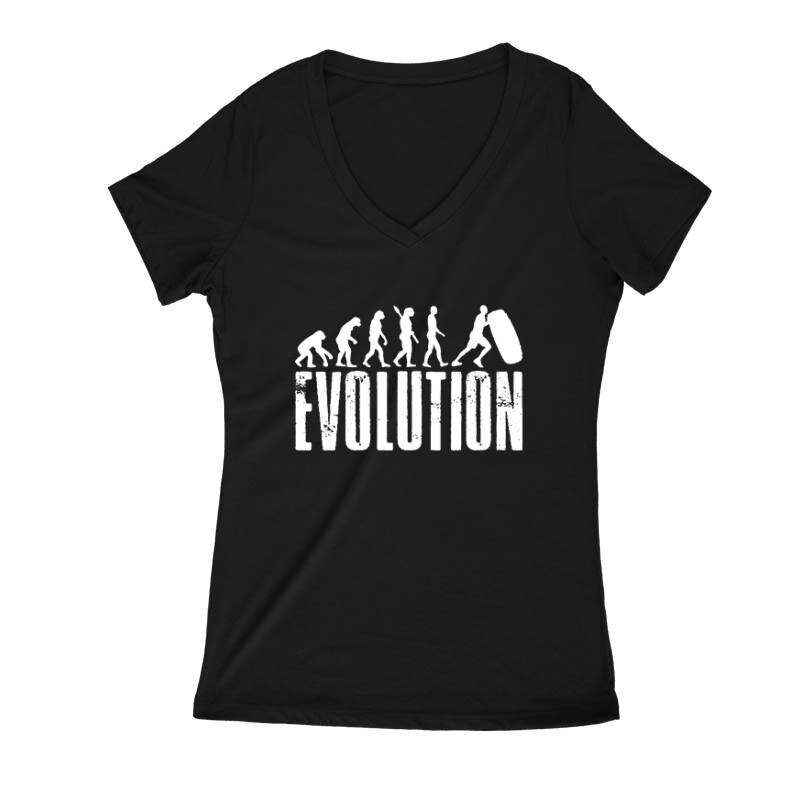 Crossfit evolution Női V Kivágott póló