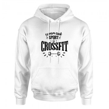 Nem csak sport Crossfit Unisex Kapucnis Pulcsi