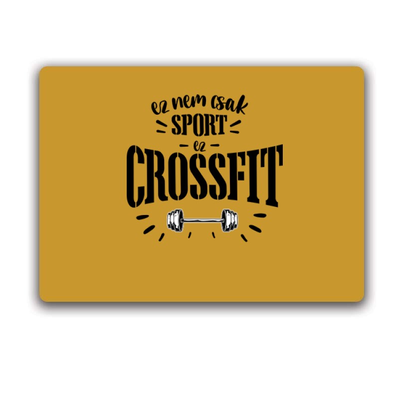 Nem csak sport Crossfit Egérpad