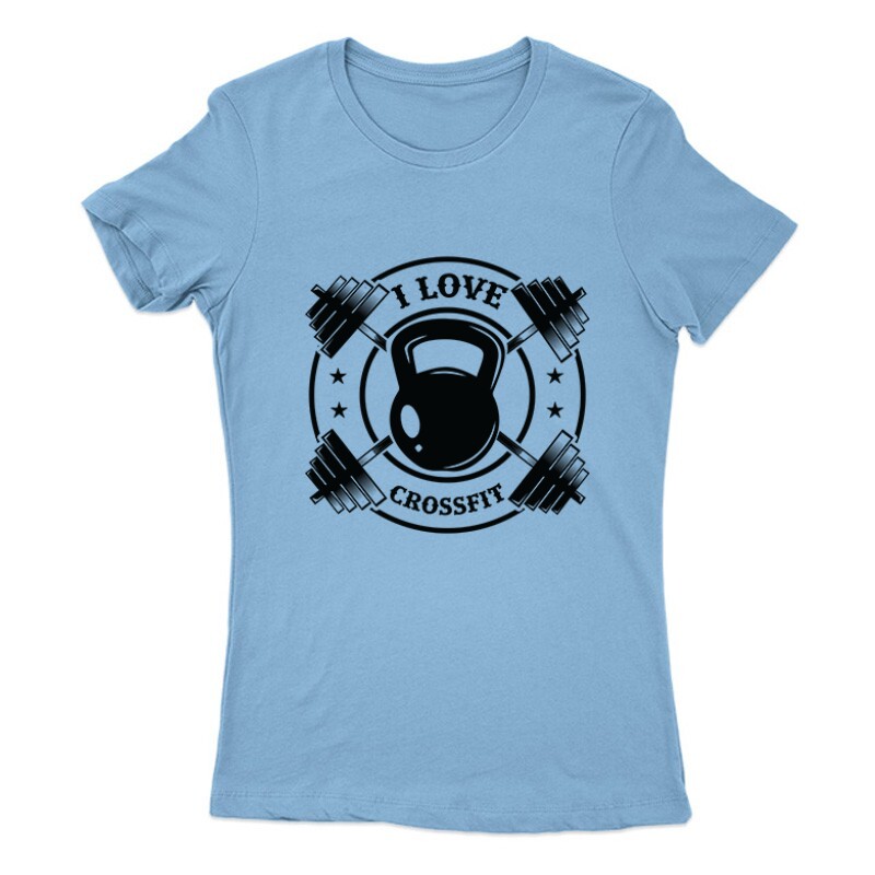 I love Crossfit Női Póló