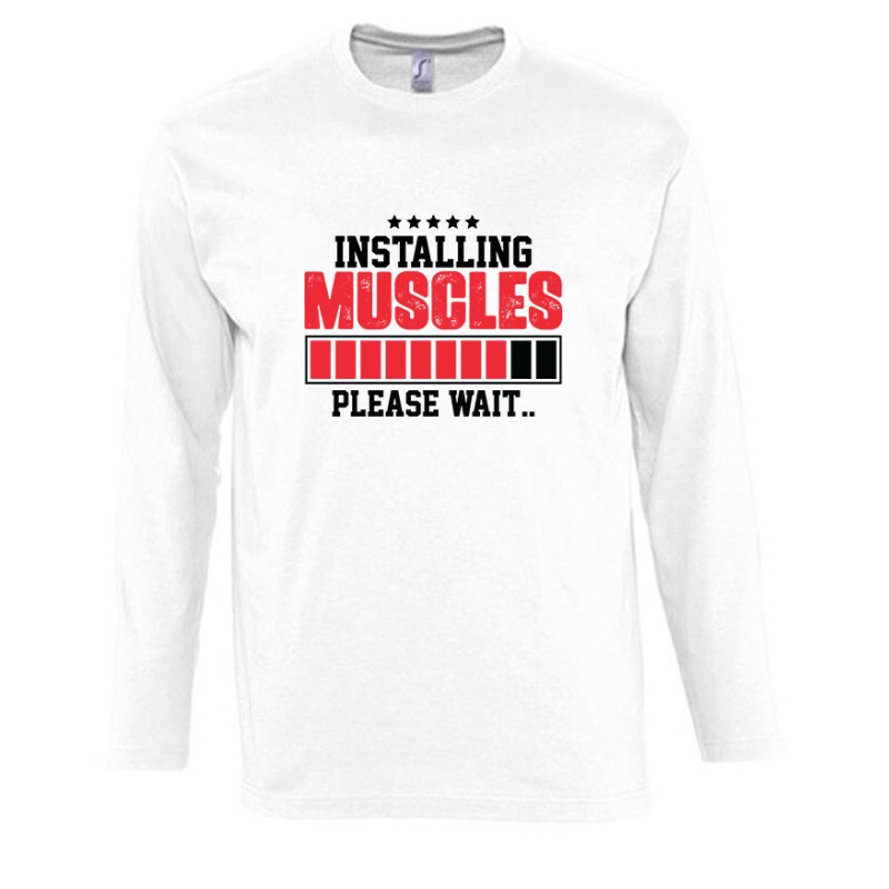 Installing Muscles Hosszú Ujjú Póló