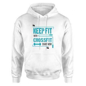 Keep Fit Unisex Kapucnis Pulcsi