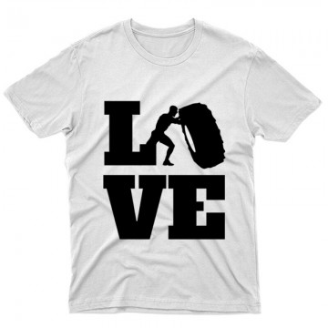 Love (Crossfit ffi alakkal) Unisex Póló