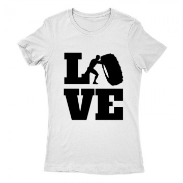 Love (Crossfit ffi alakkal) Női Póló