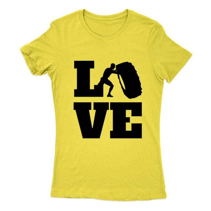 Love (Crossfit ffi alakkal) Női Póló