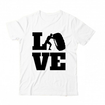 Love (Crossfit ffi alakkal) Gyermek Póló