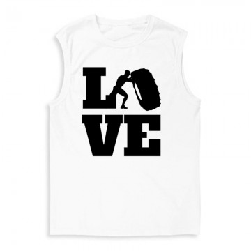 Love (Crossfit ffi alakkal) Férfi Trikó
