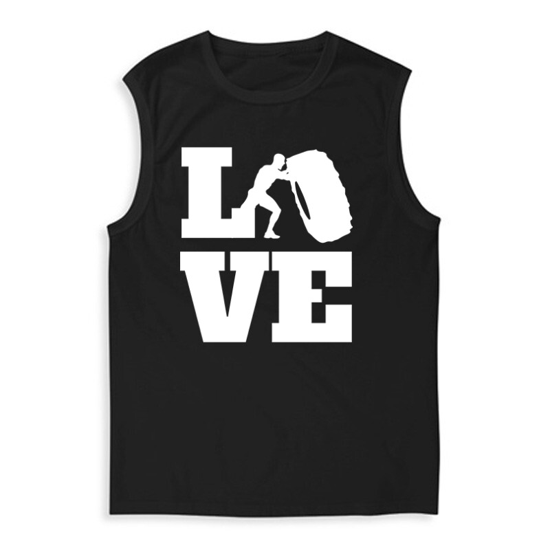 Love (Crossfit ffi alakkal) Férfi Trikó