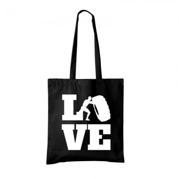 Love (Crossfit ffi alakkal) Bevásárló Táska