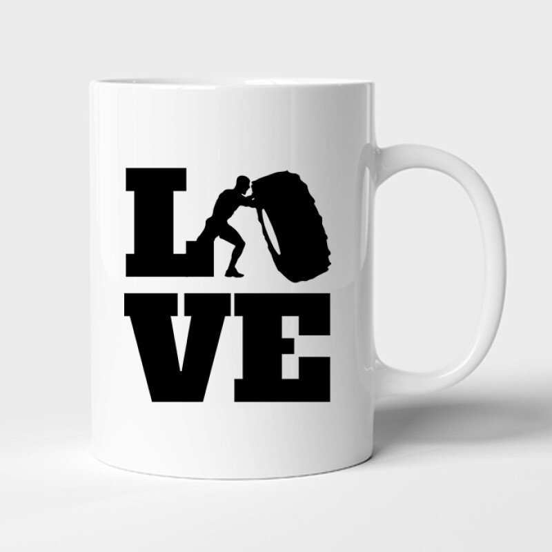 Love (Crossfit ffi alakkal) Bögre