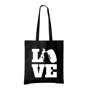 Love (Crossfit női alakkal) Bevásárló Táska
