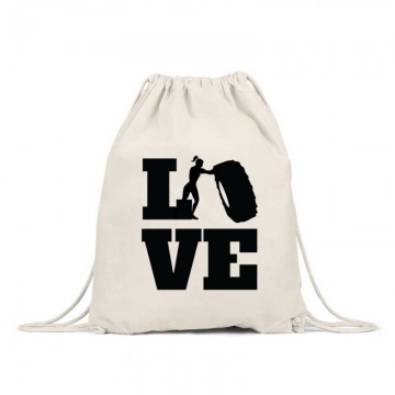 Love (Crossfit női alakkal) Hátizsák