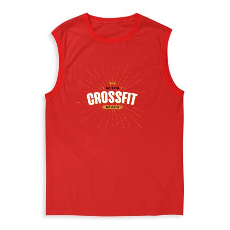 No pain No Gain Crossfit Férfi Trikó