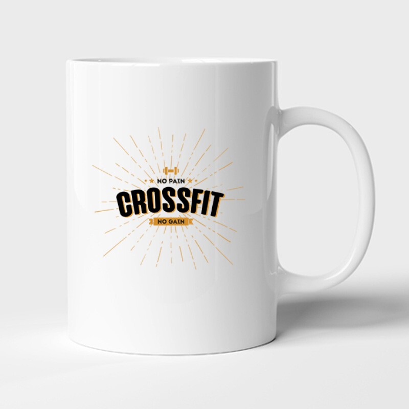 No pain No Gain Crossfit Bögre